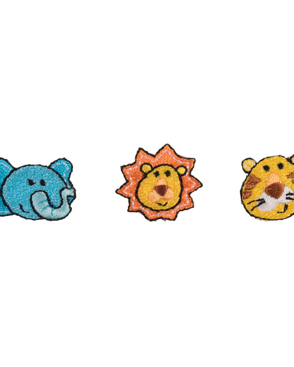 Motif B: Lion, Tiger and Elephant