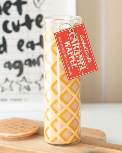 Caramel Waffle Scented Tube Candle