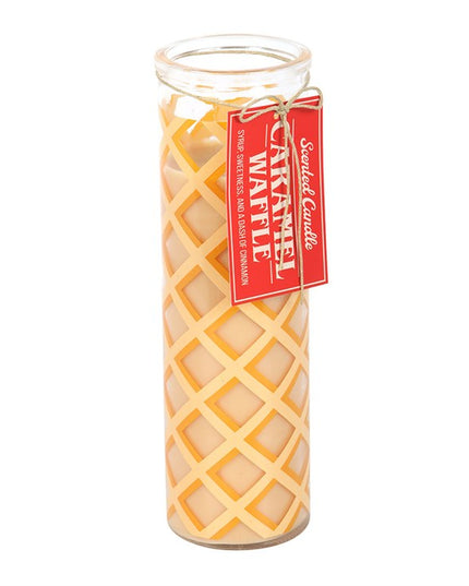 Caramel Waffle Scented Tube Candle