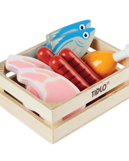 Wooden Meat and Fish