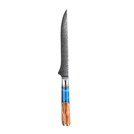 Japanese Damascus Boning Knife 6 Inch