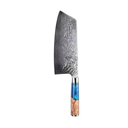 Japanese Damascus Cleaver 7.5 Inch