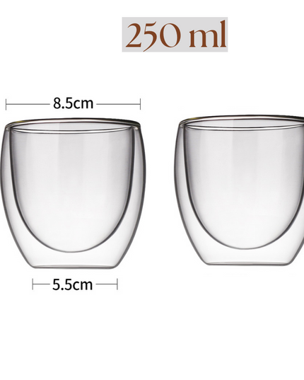 Double-Walled Insulated Glass – 250ml