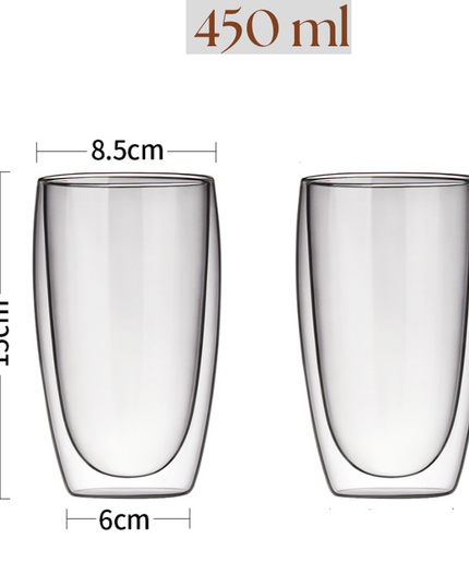 Double-Walled Insulated Glass – 450ml