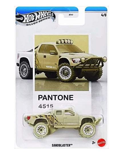 Hot Wheels Silver Series Pantone 4515 Sandblaster 4/6 Die-Cast Car