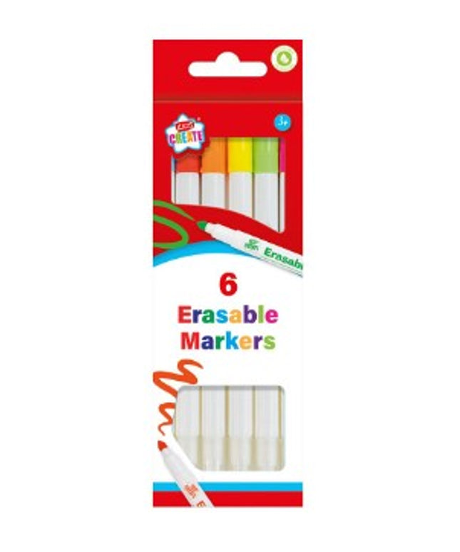 Erasable Markers 6pc