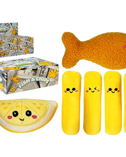 Fish & Chips 20cm Plush in Box (8ct)