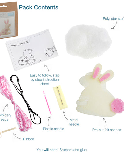 Felt Decoration Kit: Bunny
