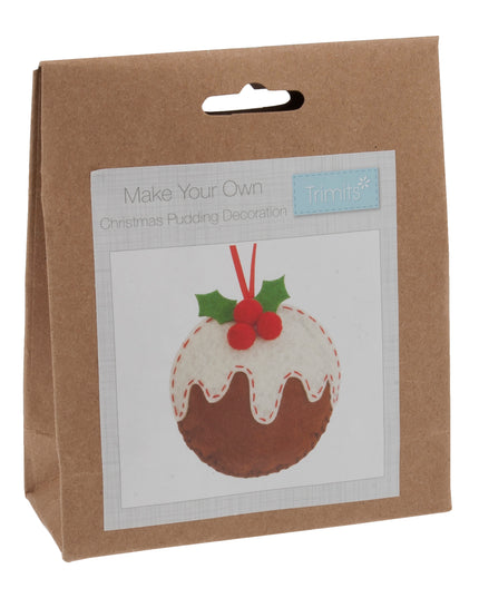 Make Your Own Felt Christmas Pudding