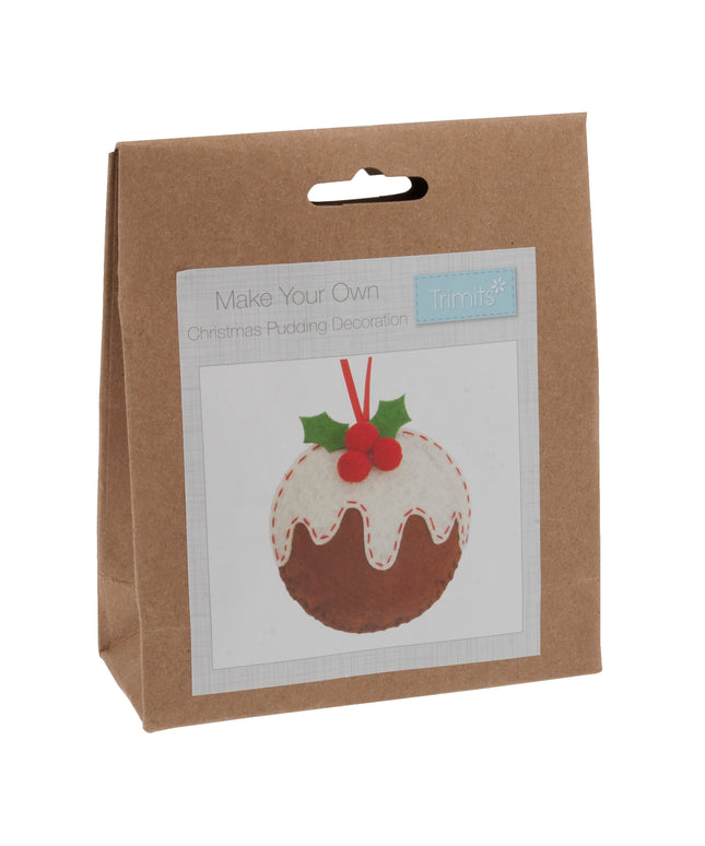 Make Your Own Felt Christmas Pudding