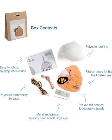 Felt Decoration Kit: Bee Hive