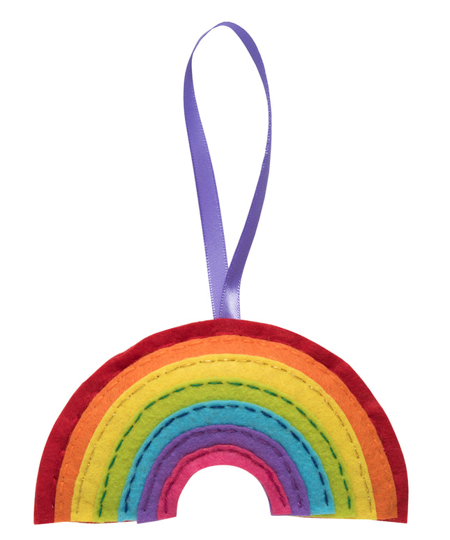 Make Your Own Felt Rainbow