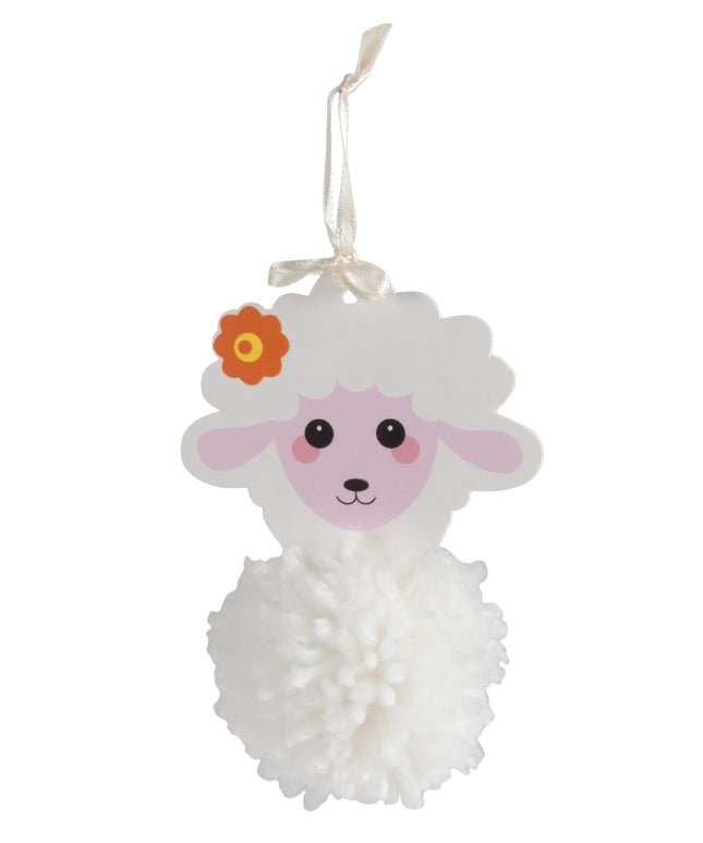 Pom Pom Decoration Kit: Sheep
