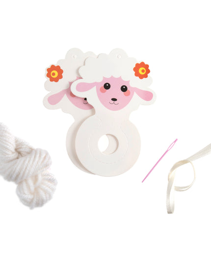 Pom Pom Decoration Kit: Sheep