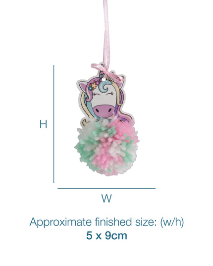 Pom Pom Decoration Kit: Unicorn