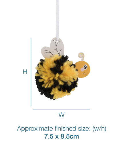 Pom Pom Decoration Kit: Bee