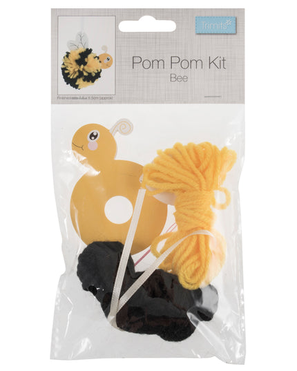 Pom Pom Decoration Kit: Bee