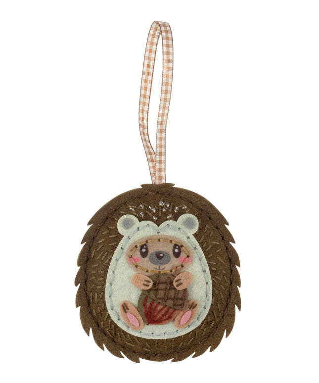 Felt Decoration Kit: Hedgehog