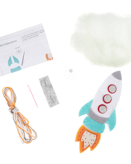 Felt Decoration Kit: Rocket