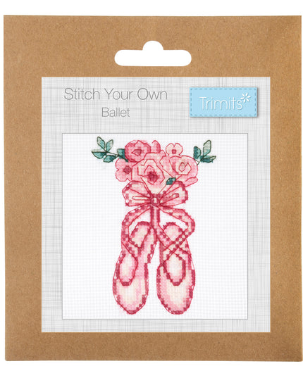 Counted Cross Stitch Kit: Mini: Ballet