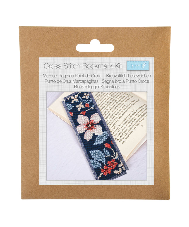 Counted Cross Stitch Kit: Bookmark: Morris