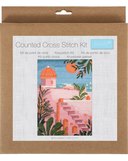 Counted Cross Stitch Kit: Large: Holiday