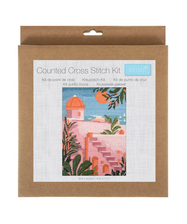 Counted Cross Stitch Kit: Large: Holiday