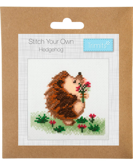 Counted Cross Stitch Kit: Mini: Hedgehog
