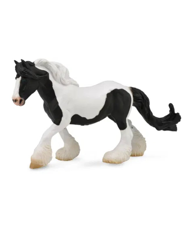 Gypsy Mare Black - White Piebald