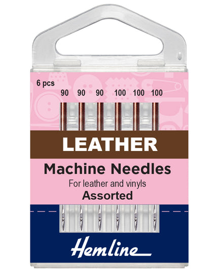 Hemline H104.99 Chisel Point Leather Machine Needles 5pk