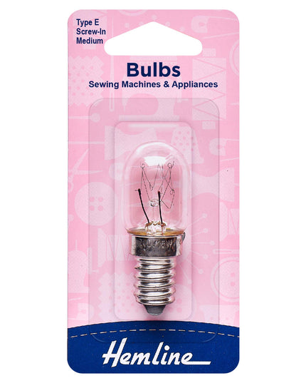Sewing Machine Bulb: Screw-In: Medium