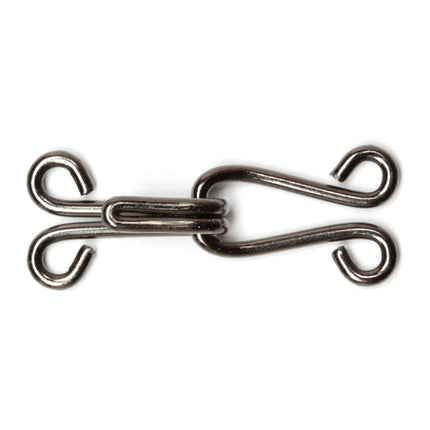 Hooks and Eyes: Black: Size 9