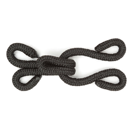 Fur Hooks and Eyes: Black: Size 3