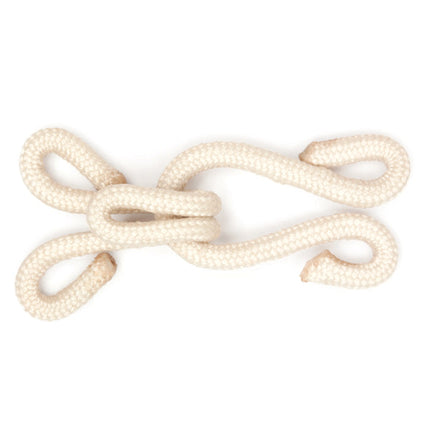 Fur Hooks and Eyes: Beige: Size 3