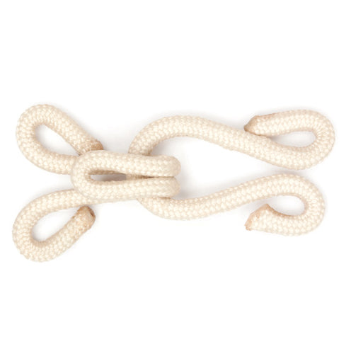 Fur Hooks and Eyes: Beige: Size 3
