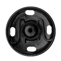 Snap Fasteners: Sew-on: Black: 13mm: Pack of 6