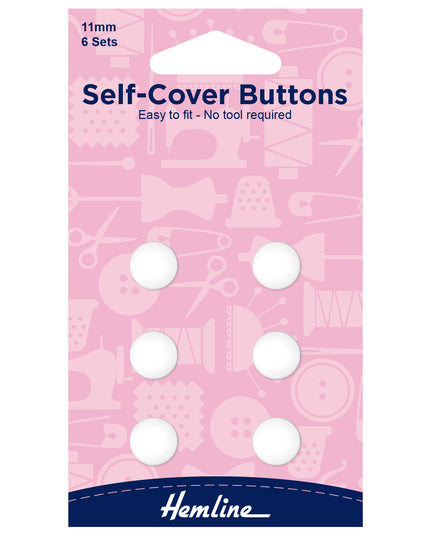 Buttons: Self-Cover: Nylon: 11mm