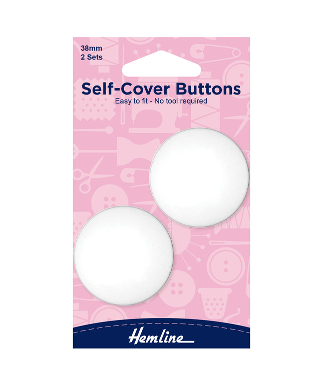Buttons: Self-Cover: Nylon: 38mm