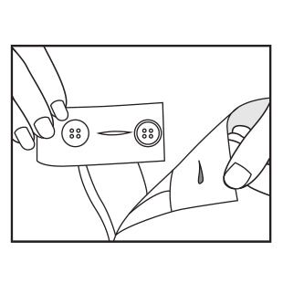 Waistband Extender Button: Black