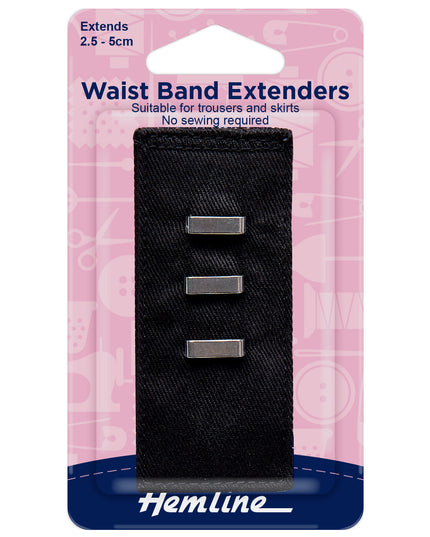 Waistband Extender Hook: Black