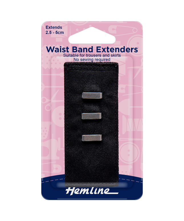 Waistband Extender Hook: Black