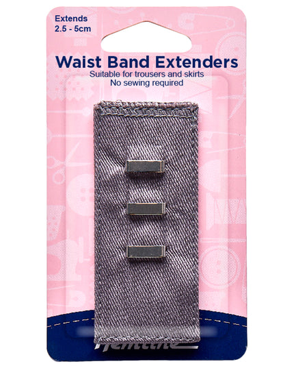 Waistband Extender Hook: Light Grey