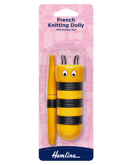 French Knitting Dolly with Tool