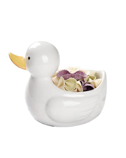 Duck Shaped Ceramic Snack Bowl – Decorative Kitchen Serving Dish