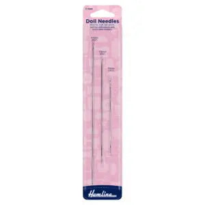 Hand Sewing Needles: Doll: 3 Pieces