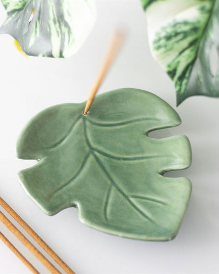Palm Leaf Incense Stick Holder