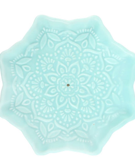 Blue Mandala Incense Stick Holder