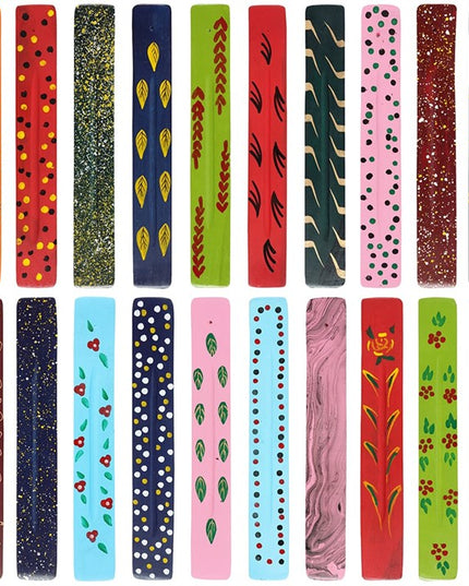 Mango Printed Incense Holder