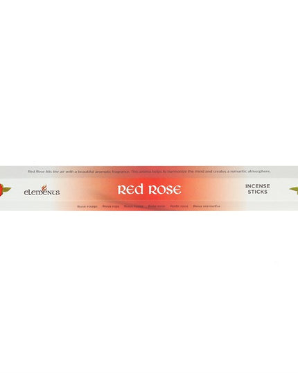 Elements Red Rose Incense Sticks