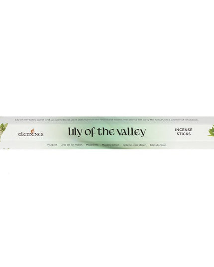 Elements Lily of the Valley Incense Sticks